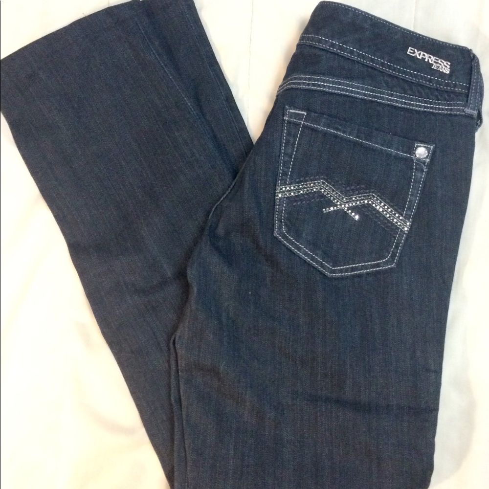 2/$20 Express Rerock Stella Skinny Jeans